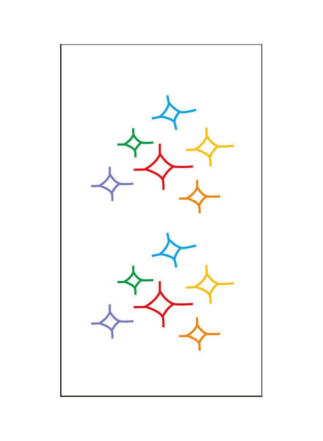 NIBEMINENT Waterproof Fashionable Temporary Tattoo Sticker Multicolour - Image 1