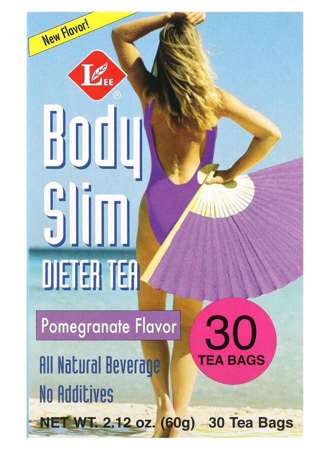 Uncle Lee's Tea Body Slim Dieter Tea Pomegranate  30 Tea Bags 2.12 oz (60 g)