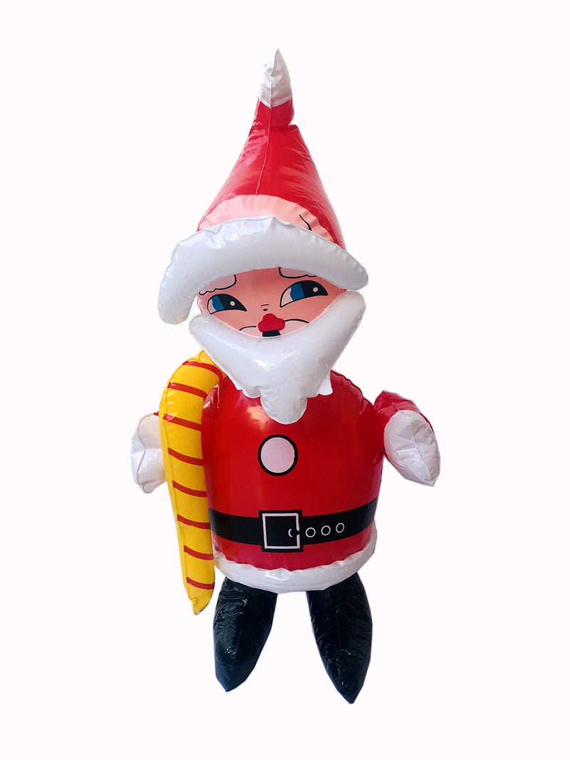 Evisha Tube Santa Claus Balloons for Christmas Party Decoration Size (H-18, L- 8",W- 5") - Image 5