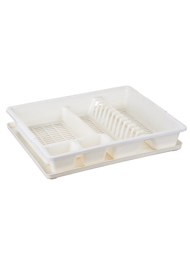 HOMESTAR Dish Drainer With Tray White  - Image 1
