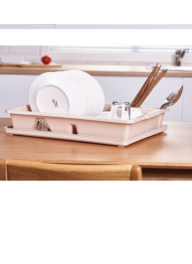 HOMESTAR Dish Drainer With Tray White  - Image 2