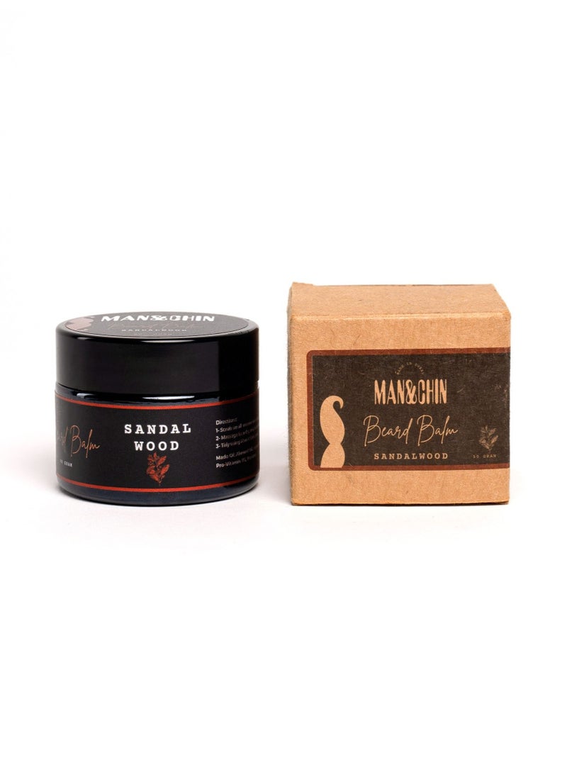 MAN&CHIN Beard Balm - Sandalwood Secret  - Image 2