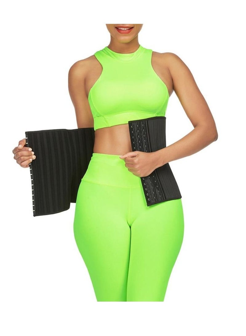 Dee trimmer Classic 29 Steel Firm Waist Trainer | Slimming Trimmer Belt for Stomach | Sweat Wrap with Back Lumbar Support | Tummy Shaper and Belly Body Wrap - Image 2