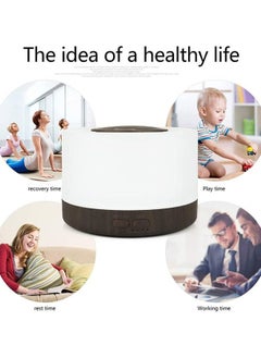 Arabest 500ml Ultrasonic Air Humidifier, Essential Oil Diffuser, 7-color LED Light with Remote Control, Timing Setting, Suitable for Home/Office/Study  - Image 5