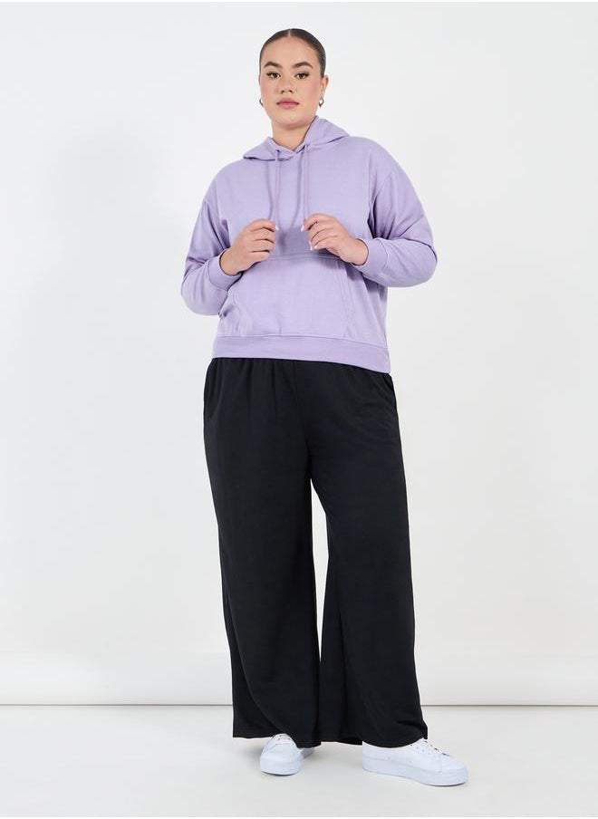 Styli - Plus Size Regular Fit Regular Length Plain Hoodie - Image 1
