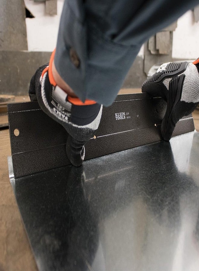 Klein Tools 86532 Metal Folding Tool for Duct Bending 18 x 3-Inch Folds Up to 24 ga CRSM and 28 ga Stainless - Image 4