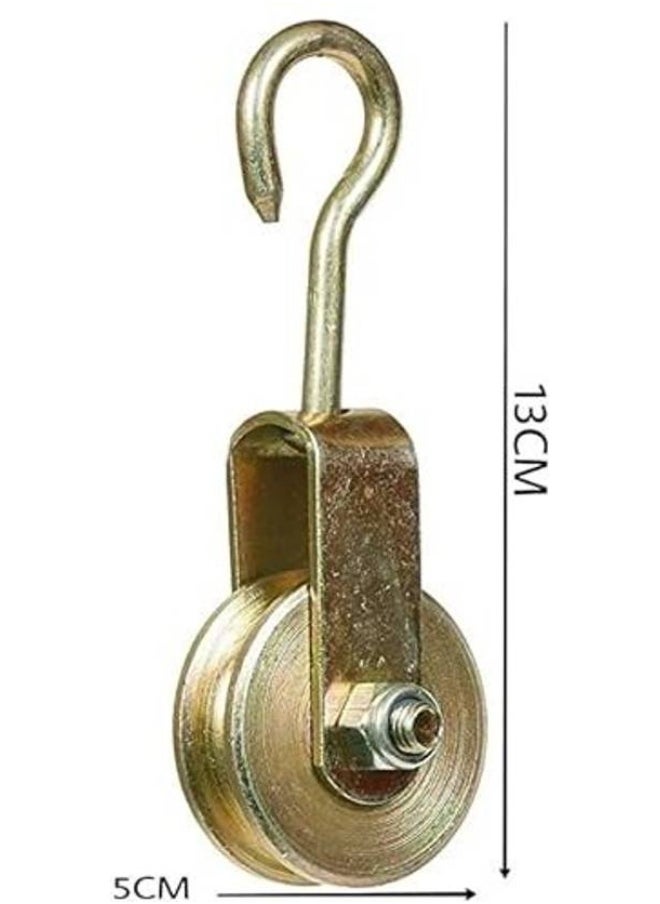 Onneybrothers Onneybrothers PULLEY PACK OF 1 Climbing Pulley  (Gold)  - Image 1