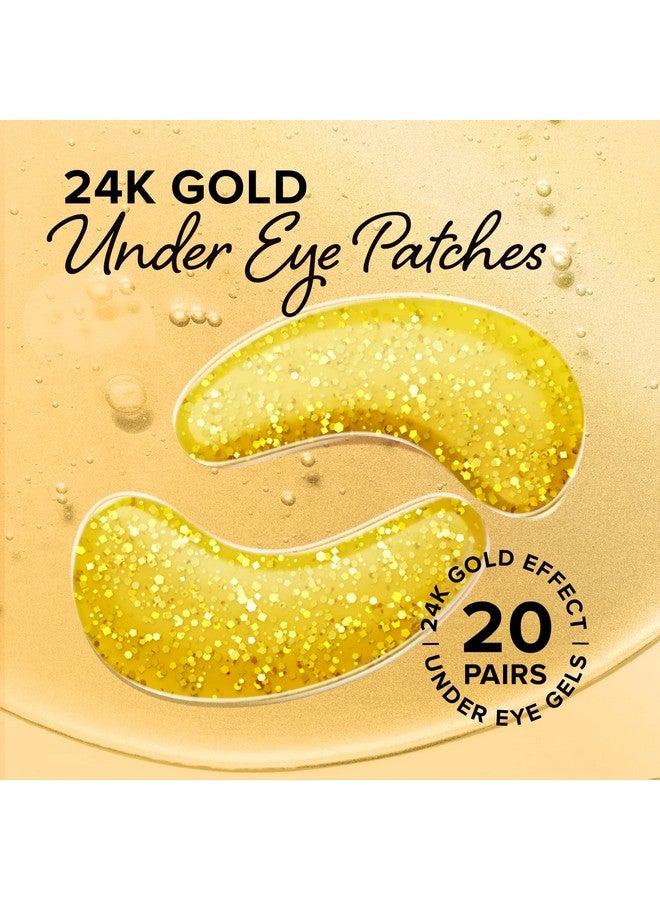 MAREE MAREE Eye Gels - Under Eye Patches, Gold Eye Patches for Puffy Eyes and Dark Circles Eye Bags - 24k Gold Eye Mask Collagen, Hyaluronic Acid Skincare Gel Pads, Puffiness Treatment Undereye Mask Patches - Image 4