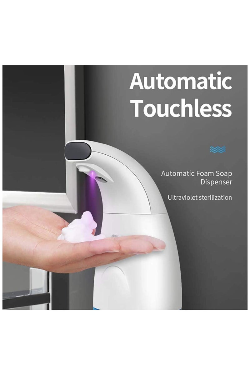 جهاز تعقيم اليدين الأوتوماتيكي بالرغوة ، موزع صابون ذكي يعمل بالأشعة تحت الحمراء بدون تلامس، موزع معقم يدين إلكتروني - Image 5