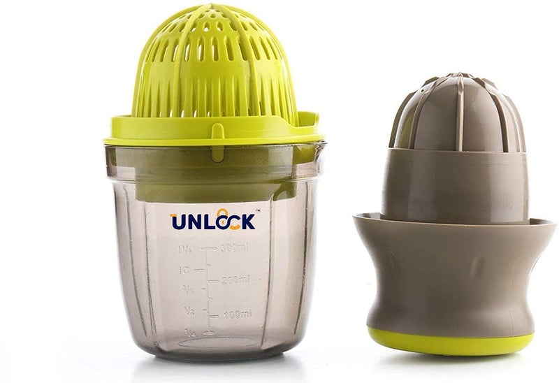 Unlock 2 In One Multi Use Hand Press Manual Juicer For Lime Fresh Water Melon Strawberry Blueberry Grapes Healthy Juice Anytime Fresh Multi Color Made In India - Image 2
