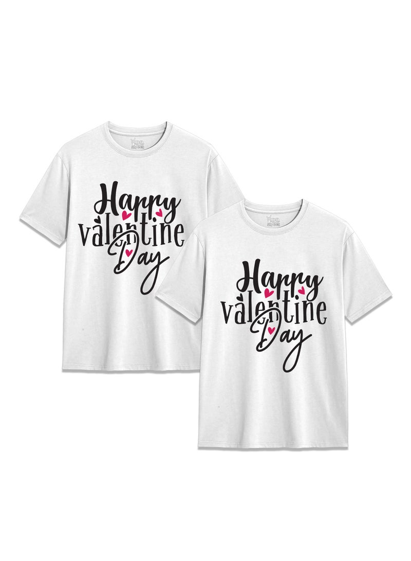 Yoo Street Yoo Street Valentine's Day T-Shirt – Happy Valentine's Day – Celebrate Love