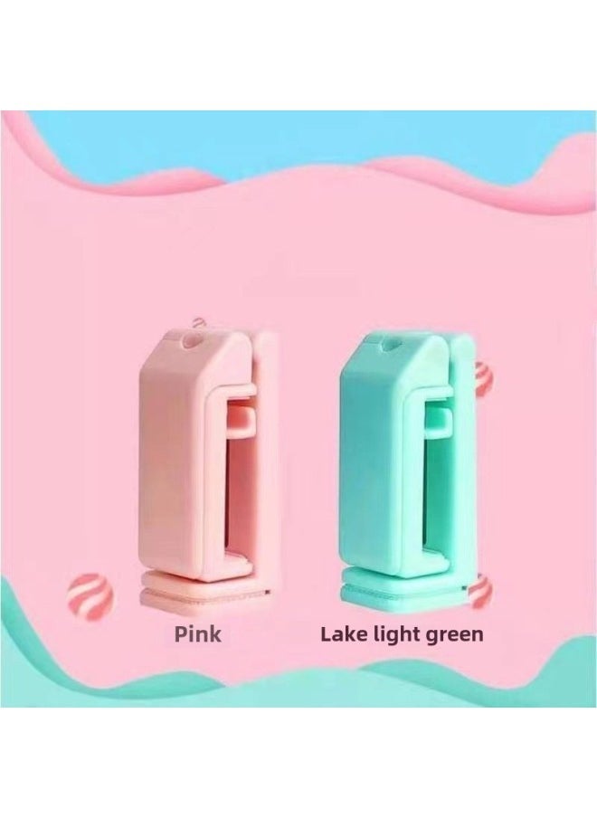 Desktop Lazy Mobile Phone Bracket Lifting Folding Rotating Clip Multifunctional Adjustable Casual Clip Universal Bracket-Color:Black - Image 3
