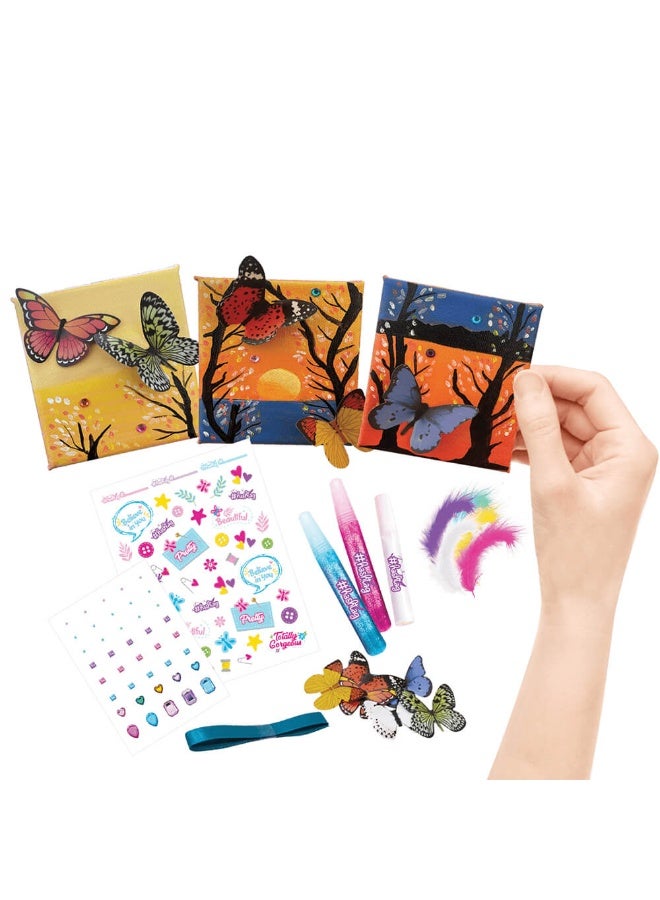 Hashtag My Craft Mini Canvas Paint Set (33 Pieces) - Image 2