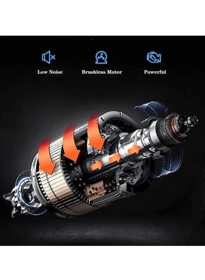 TIGER New Massage Gun – Percussion Muscle Massager Deep Tissue Massage Gun for Pain Relief, 4 Massage Heads, 6 Speed High-Intensity Vibration, Super Quiet Cordless Handheld Device for Relaxation & Recovery - Image 3