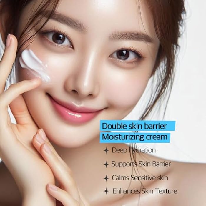 Fabyou Ceramide Panthenol Barrier Support Moisturizer 2.71 fl oz - Long-lasting Hydration & Soothing for Dry & Sensitive Skin, Strengthens Barrier with 8 Types of Hyaluronic Acid, Korean Skincare - Image 4