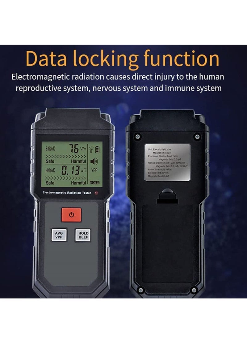 Generic - Portable Geiger Counter Nuclear Radiation Detector, Digital Dosimeter Monitor with High Sensitivity and Alarm, Nuclear Radiation Detection Device - Image 1