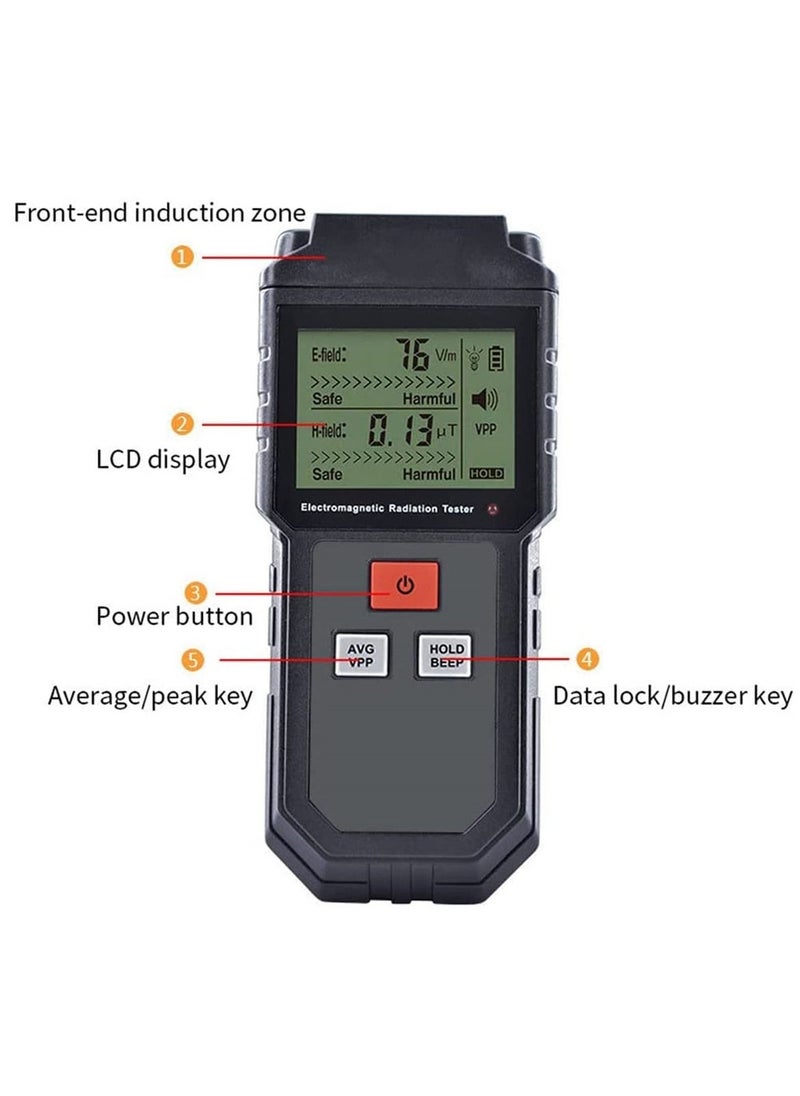 Generic - Portable Geiger Counter Nuclear Radiation Detector, Digital Dosimeter Monitor with High Sensitivity and Alarm, Nuclear Radiation Detection Device - Image 1
