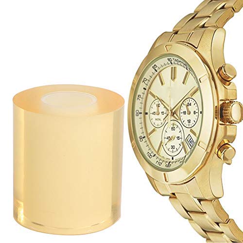 AntiStatic Transparent PVC Protective Film Tape 8cm Watch AntiStatic Static Protective Jewelry Protective Film Clear Protector Tape Bracelet Necklace Ring Dust Scratch Repair