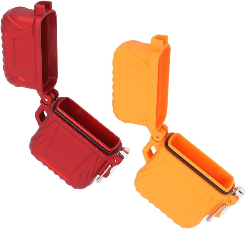Focket Dry Box, Airtight Seal Lightweight Portable Storage Case Storage Box Compact Design with Lanyard for Keys Rings Outdoor Activities - Image 2