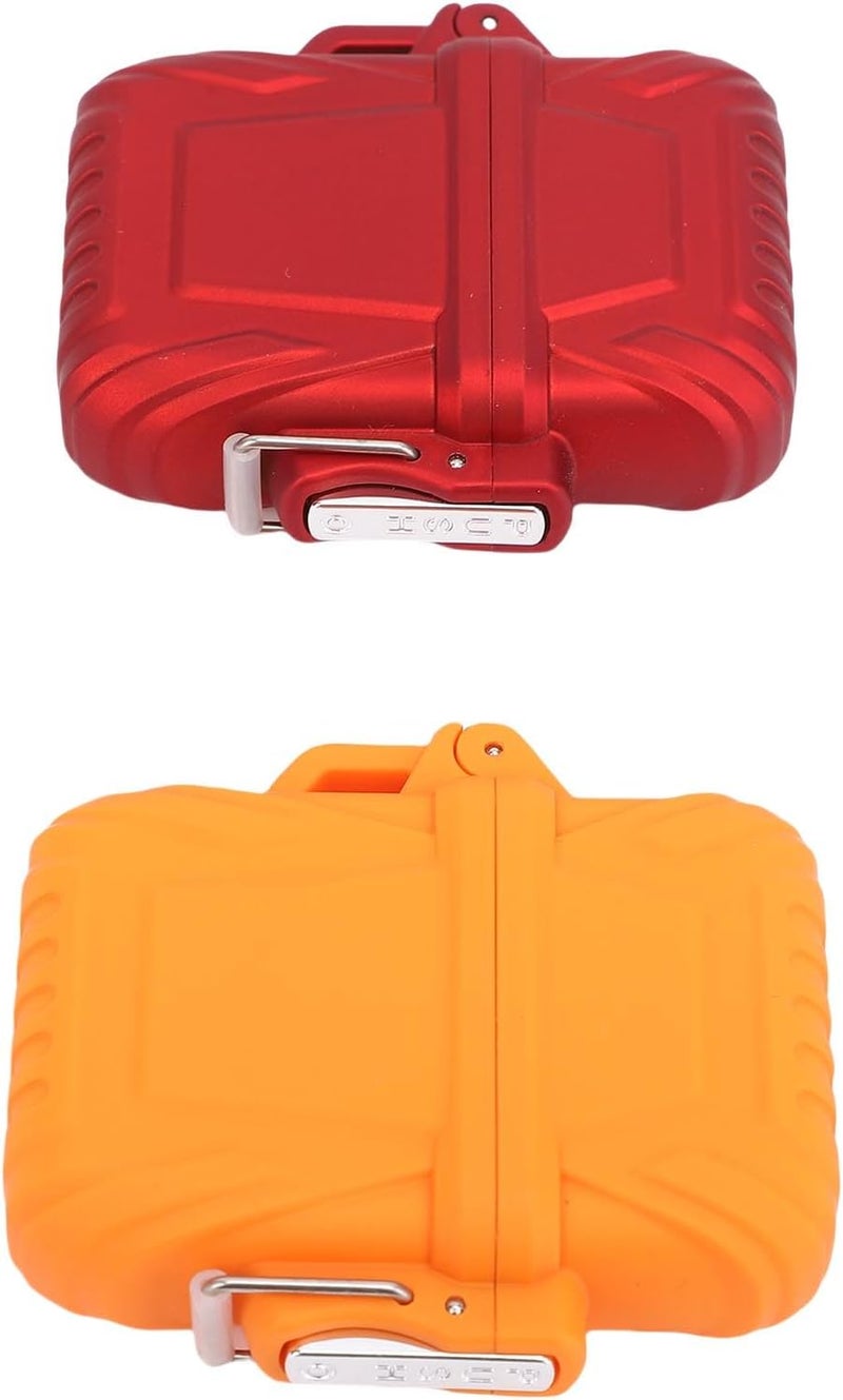 Focket Dry Box, Airtight Seal Lightweight Portable Storage Case Storage Box Compact Design with Lanyard for Keys Rings Outdoor Activities - Image 5