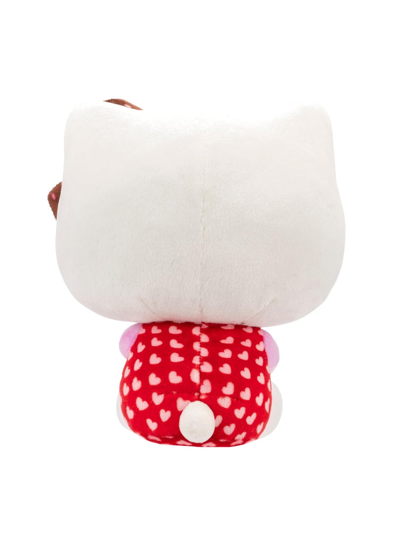 Jazwares Hello Kitty and Friends 8" Plush with Chocolate Covered Strawberry - Officially Licensed Sanrio Product - Cute Soft Doll Stuffed Animal Toy - Easter Basket Stuffer Gift for Kids, Boys, Girls - 2+  - Image 5