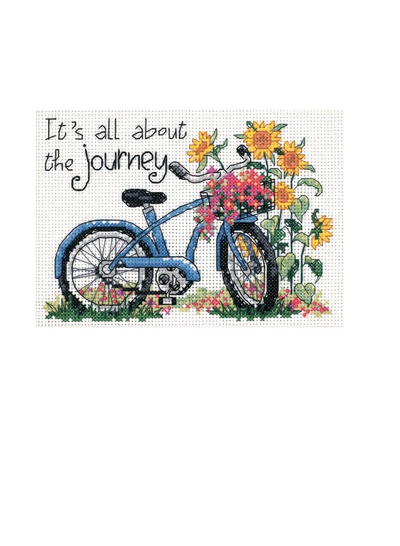 Dimensions Mini Counted Cross Stitch Kit 7 inch x 5 inch The Journey - Image 2
