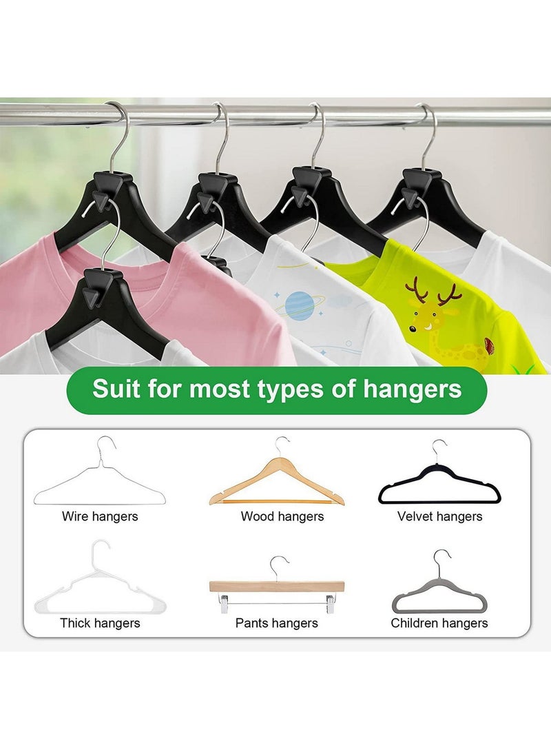 RATSAW 18PCS Clothes Hanger Connector Hooks Hanger Hooks for Shirts  Pants Jackets Heavy Coats  Accessories Organizer Closet - Image 3