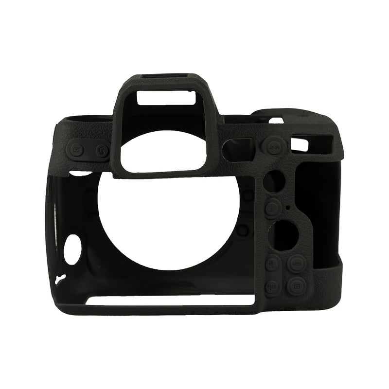 STSEETOP Camera Case for Nikon Z8 - Protective Silicone DSLR Skin Cover, Detachable Cage, Shockproof, Dustproof (Black) - Image 2