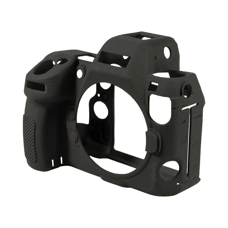 STSEETOP Camera Case for Nikon Z8 - Protective Silicone DSLR Skin Cover, Detachable Cage, Shockproof, Dustproof (Black) - Image 4