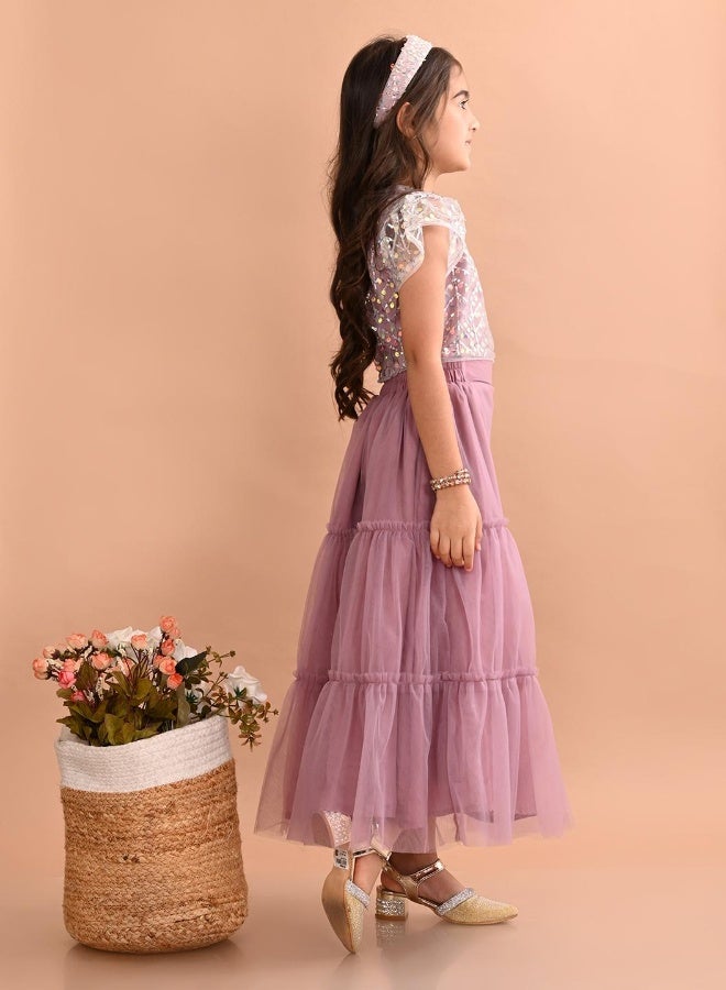 LILPICKS طقم ليهنغا تشولي للبنات  - Image 3