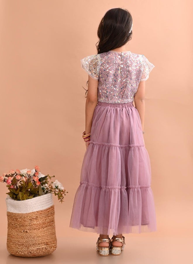 LILPICKS طقم ليهنغا تشولي للبنات  - Image 4