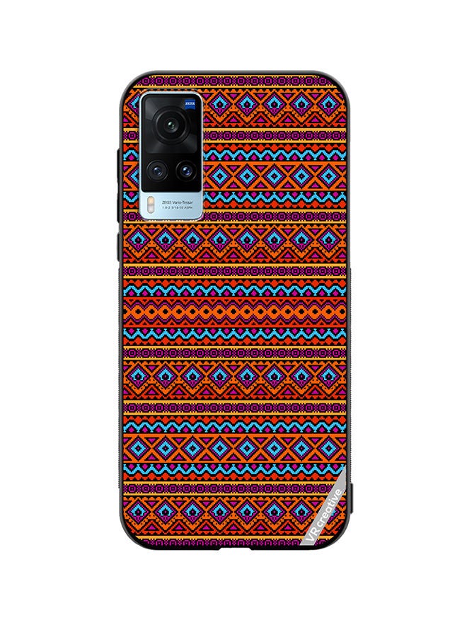 VR CREATIVE Protective Case Cover For Vivo X60 Texture Design Multicolour - Image 1
