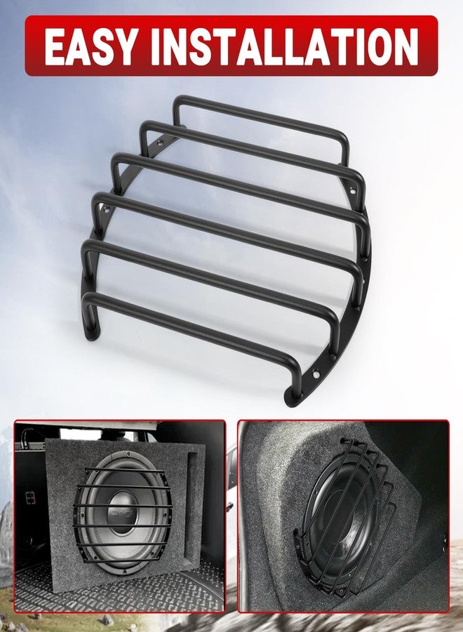 AICARS Metal Car Bar Grille Audio 8 Inches Speaker Subwoofer Grill Grille Cover 6 Bars- Pack of 1 - Image 4