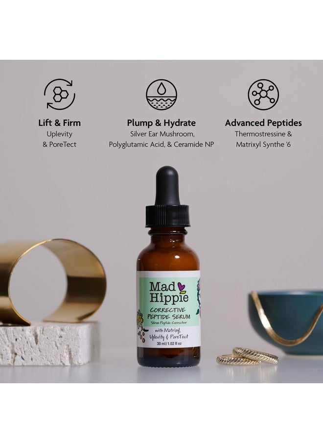 Mad Hippie Ad Hippie Corrective Peptide Serum Antiwrinkle Cream For Face Serum For Women & Men Skin Tightening Facial Serum Collagen Boosting Peptides 1.02 Fl Oz  - Image 3