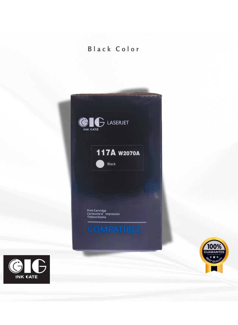 IG Compatible Black Toner Cartridge – 117A – for HP Color Laser 150a, 150nw, MFP 178nw, MFP 179fnw (Up to 1,000 Pages) - Image 2