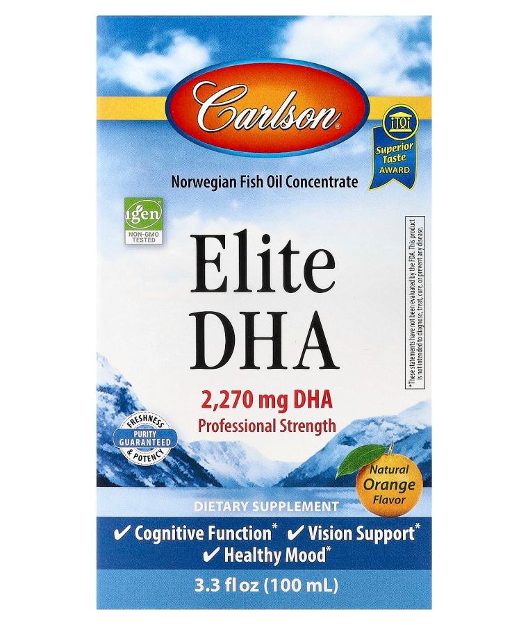 Elite DHA Natural Orange 3.3 fl oz (100 ml)