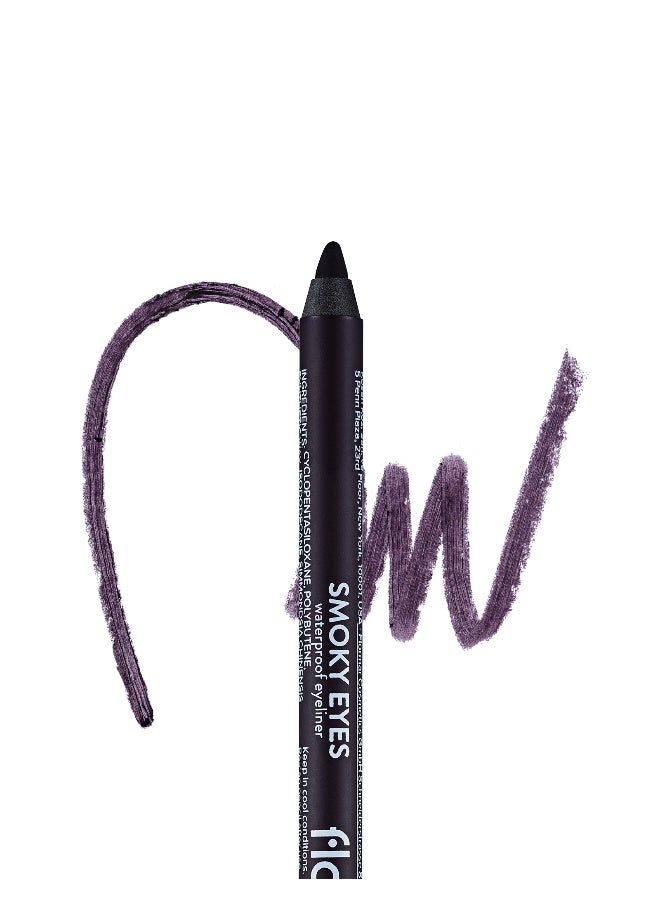 flormar Smoky Eyes Waterproof Eyeliner – 005 Deep Purple – Precise Tip, Long-Wear, Waterproof, Soft - Image 2