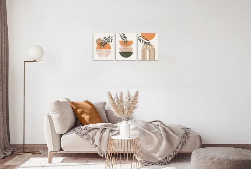 OWNANRTHM Boho Geometric Canvas Wall Art Set - Image 5