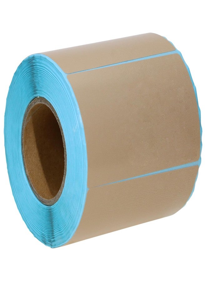 Mini Skater Thermal Labels for Shipping Packages Small Business Office or Home, Compatible with Most Thermal Shipping Label Printer (Brown, 3" X 2") - Image 1