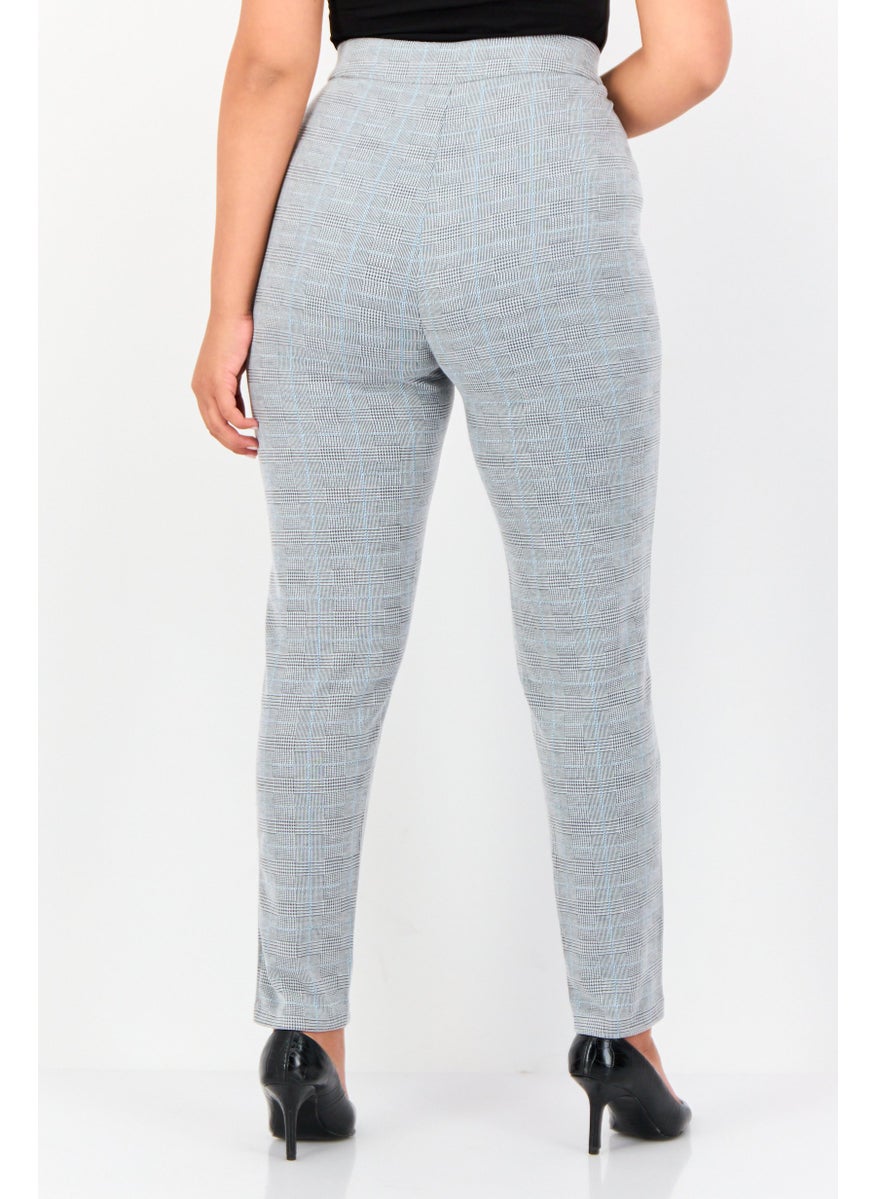 ONLY Women Herringbone Skinny Pants, Multicolor  - Image 4