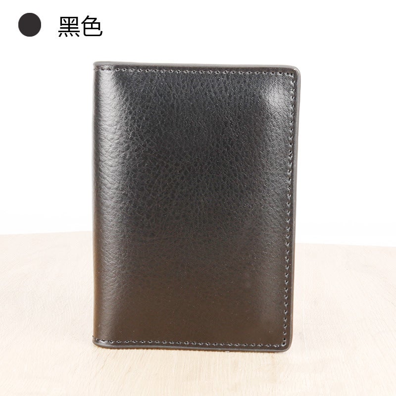 Simple Business Card Case Black 