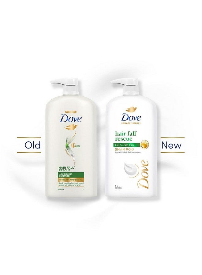 Dove Hair Fall Rescue Shampoo For Weak Hair, 1 Ltr - Image 3