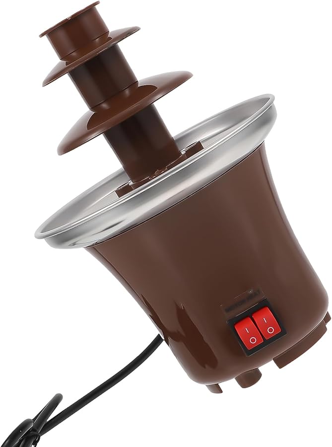 Professional Chocolate Fountain Machine with Heated Bowl for Party Wedding Events Easy Cleanup - Image 1