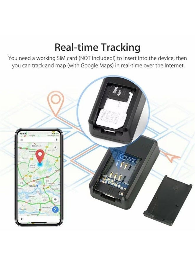 جهاز تتبع المواقع GPS صغير GF-07 - جهاز تتبع الموقع في الوقت الفعلي مع دعم شريحة SIM للسيارة والدراجة والأطفال والأمان الشخصي - Image 4