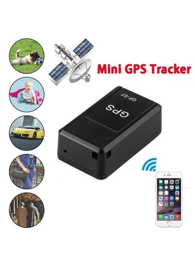 جهاز تتبع المواقع GPS صغير GF-07 - جهاز تتبع الموقع في الوقت الفعلي مع دعم شريحة SIM للسيارة والدراجة والأطفال والأمان الشخصي - Image 5