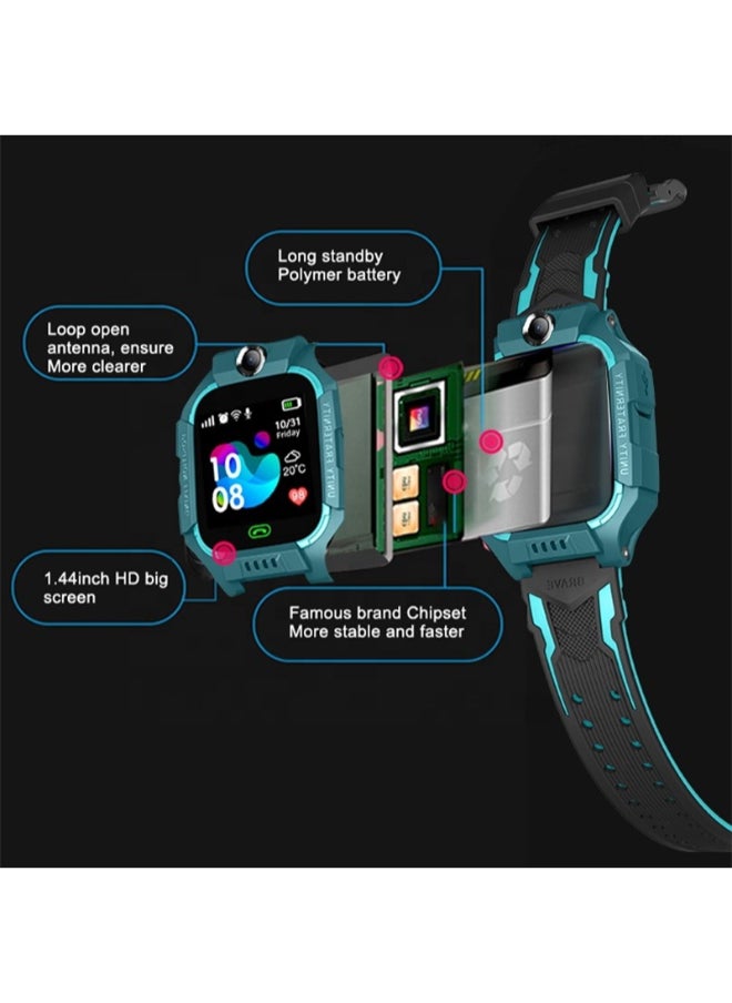 Smartwatch  With Camera GPS Tracker  Midnight Sim Card  Green - pzsku/ZB55A6EF3F2C2DFD18EEFZ/45/_/1705777657/49dc8d1b-a77c-4015-bc5b-254073ce8c82