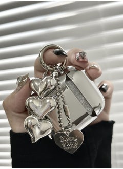 KUYING Electroplating Case Suitable For Apple Bluetooth Earphone Heart-Shaped Case  - Image 2