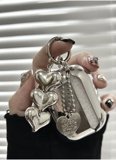 KUYING Electroplating Case Suitable For Apple Bluetooth Earphone Heart-Shaped Case  - Image 3