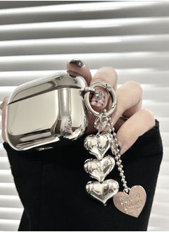 KUYING Electroplating Case Suitable For Apple Bluetooth Earphone Heart-Shaped Case  - Image 4