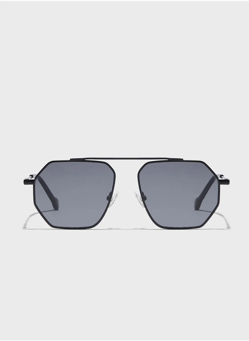 30Sundays Halcyon Rectangular   Sunglasses